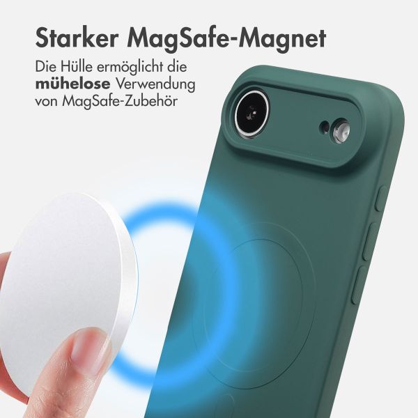 imoshion Color Back Cover mit MagSafe Apple iPhone Air - Dunkelgrün