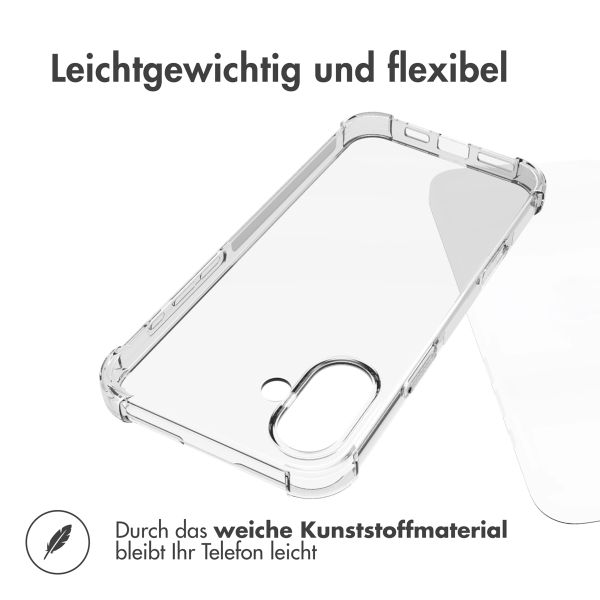 imoshion Shockproof Case für das iPhone 16 - Transparent