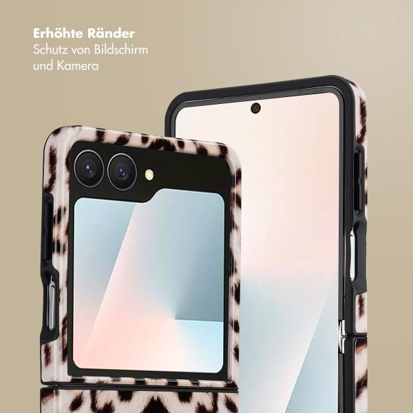 Selencia Vivid Back Cover Samsung Galaxy Z Flip 7 - Wild Leo