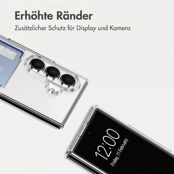 imoshion Backcover mit Kartenhalter Samsung Galaxy Z Fold 8 Ultra - Transparent