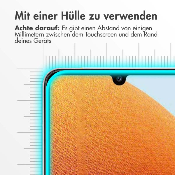 Accezz Screen Protector aus gehärtetem Glas Samsung Galaxy A32 (4G)