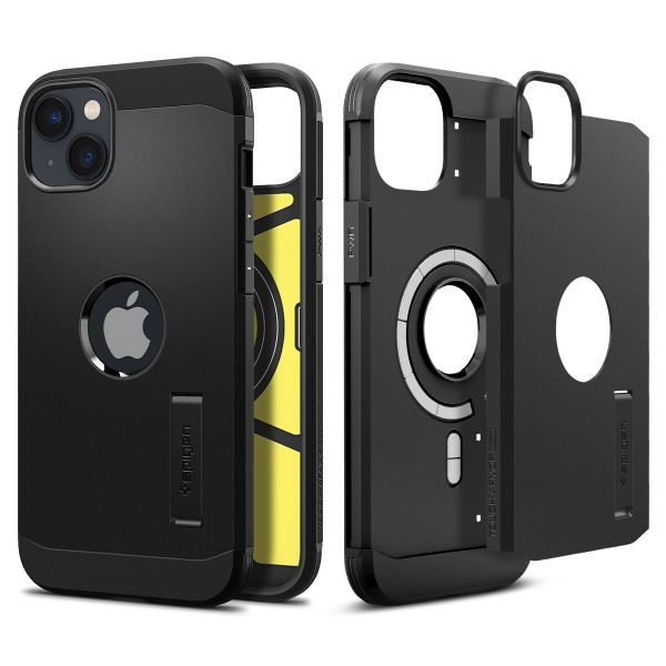 Spigen Tough Armor™ Case MagSafe für das Apple iPhone 14 - Schwarz