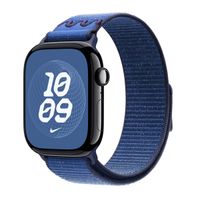 Apple Nike Sport Loop Armband für Apple Watch Series 1 - 9 / SE (38/40/41 mm) - Blue Ribbon