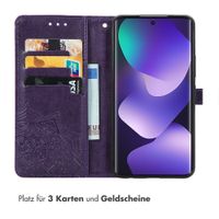 imoshion Mandala Klapphülle Xiaomi Redmi Note 15 (4G) - Violett