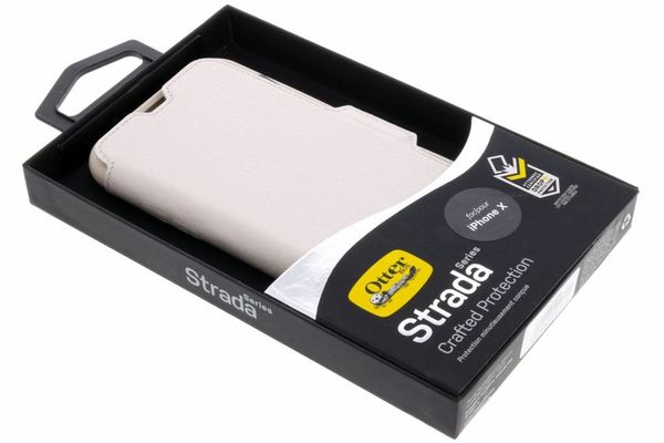 OtterBox Strada Klapphülle Weiß iPhone Xs / X