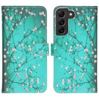 imoshion Design TPU Klapphülle für das Samsung Galaxy S22 Plus - Blossom