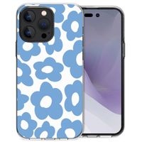 imoshion Design Hülle für das Apple iPhone 14 Pro Max - Retro Blue Flowers