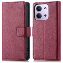 imoshion Luxuriöse Klapphülle Xiaomi Redmi 15C (5G) - Bordeaux