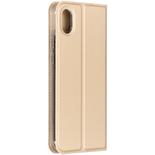 Dux Ducis Slim TPU Klapphülle Gold für das Huawei Y5 (2019)