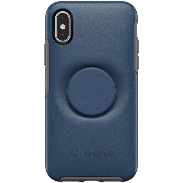 OtterBox Otter + Pop Symmetry Backcover Blau für das iPhone Xs / X