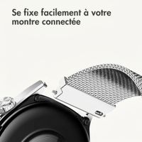 imoshion Mailändische Magnetarmband -   Universelle 20 mm Anschluss - Silber