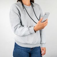imoshion Transparentní zadní kryt s šňůrkou Samsung Galaxy S8 - Schwarz