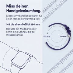 imoshion Silikon Sportarmband für Samsung Galaxy Watch 7 (40/44mm) - Dunkelblau