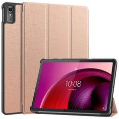 imoshion Design Trifold Klapphülle für das Lenovo Tab M10 5G - Rose Gold