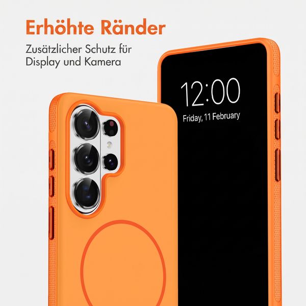 imoshion Color Backcover mit Thin MagSafe Ring Samsung Galaxy S26 Ultra - Orange