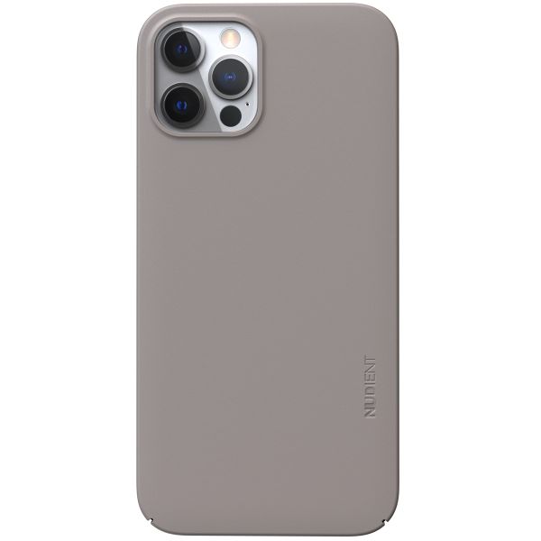 Nudient Thin Case für das iPhone 12 (Pro) - Clay Beige