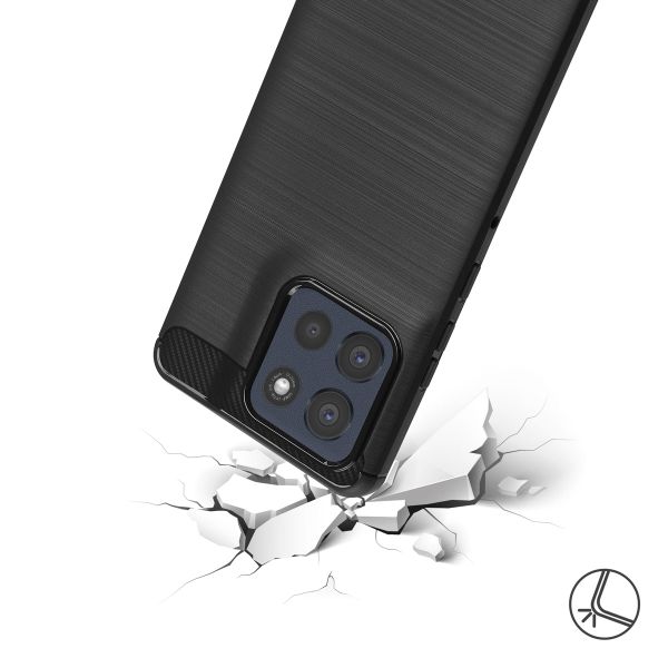 imoshion Brushed Back Cover Motorola Moto G86 - Schwarz