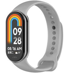 imoshion Silikonarmband für das Xiaomi Smart Band 8 / 9 - Grau