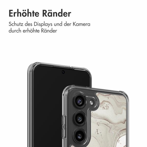 imoshion Design Hülle Samsung Galaxy S23 - Sandy Marble