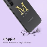 Personalisierte Hülle mit Namen iPhone 15 - Transparent