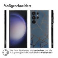 imoshion Design Hülle Samsung Galaxy S24 Ultra - Blue Graphic