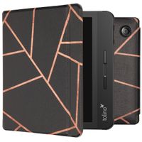 imoshion Design Slim Hard Case Sleepcover mit Stand Tolino Vision 5 - Black Graphic