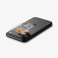 Spigen GLAStR Kamera Schutzglas 2er Pack für das Apple iPhone 17 Pro / 17 Pro Max / 16 Pro / 16 Pro Max / 15 Pro / 15 Pro Max / 14 Pro / 14 Pro Max - Orange