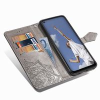 Mandala Klapphülle Oppo A52 / Oppo A72 / Oppo A92 - Grau