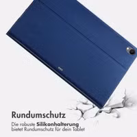Accezz Classic Klapphülle Samsung Galaxy Tab S11 - Dunkelblau