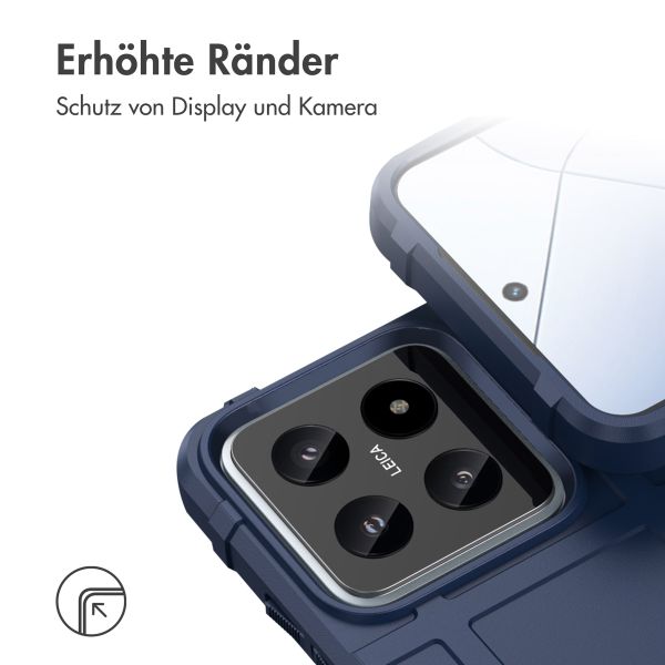 imoshion Rugged Shield Backcover für das Xiaomi 14 - Dunkelblau