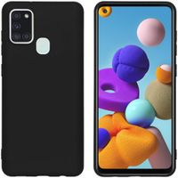 imoshion Color TPU Hülle Schwarz für das Samsung Galaxy A21s