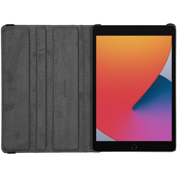 imoshion 360° drehbare Design Tablet Klapphülle Apple iPad 9 (2021) 10.2 Zoll / iPad 8 (2020) 10.2 Zoll / iPad 7 (2019) 10.2 Zoll - Blossom Watercolor White