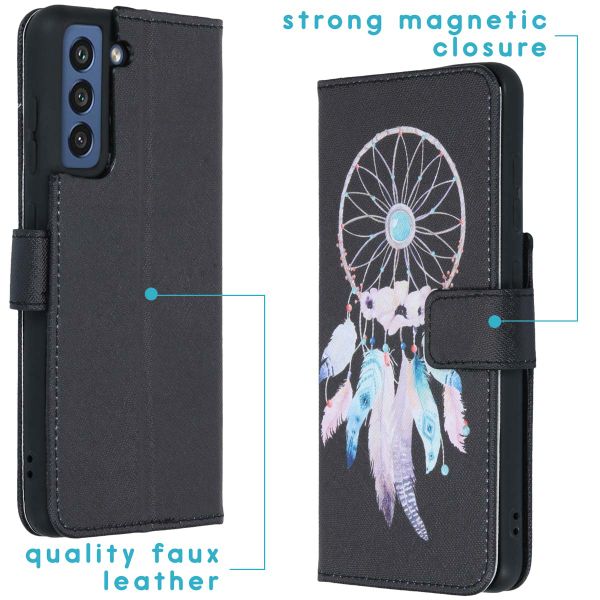 imoshion Design TPU Klapphülle Galaxy S21 FE - Dreamcatcher