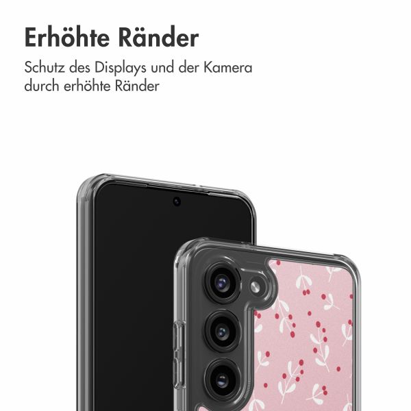 imoshion Design Hülle Samsung Galaxy S23 - Berries Blush
