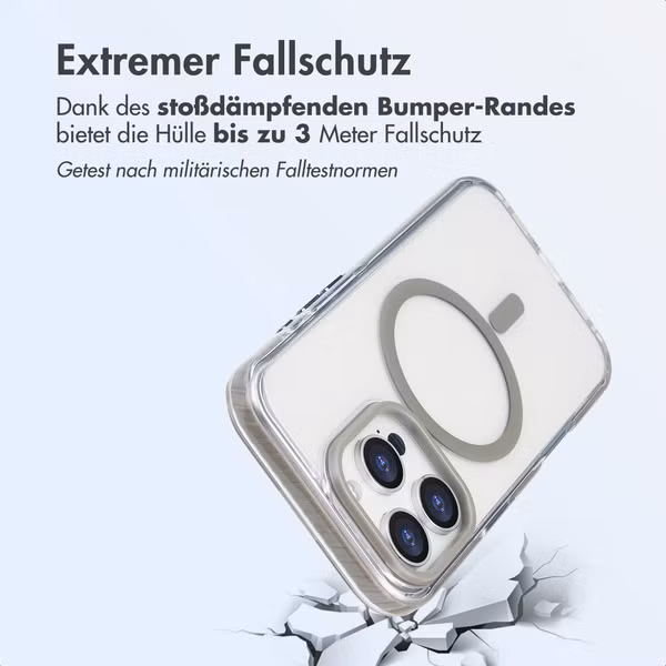 imoshion Combat MagSafe Hülle Apple iPhone 16 Pro - Grau