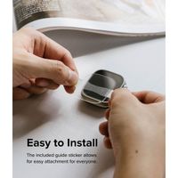 Ringke Bezel Styling + Displayschutz für die Apple Watch Ultra - 49 mm - Knurling Titanium