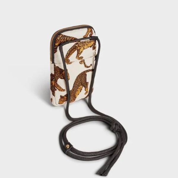 Wouf Crossbody Phone Bag - Handytasche - The Leopard