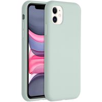 Accezz Liquid Silikoncase für das iPhone 11 - Sky Blue