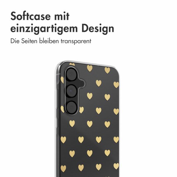 imoshion  Design Hülle Samsung Galaxy A55 - Golden Hearts