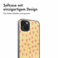 imoshion  Design Hülle für das iPhone 14 - Sunny Yellow Petite Flowers