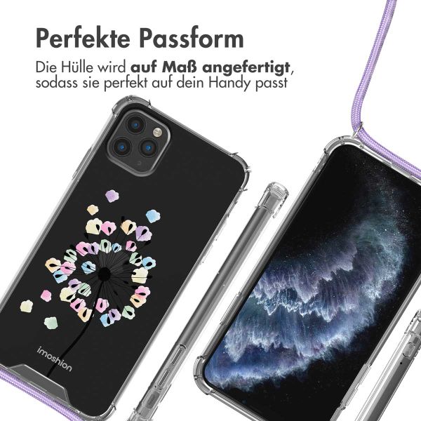 imoshion Design Hülle mit Band Apple iPhone 11 Pro Max - Sandstone Dandelion