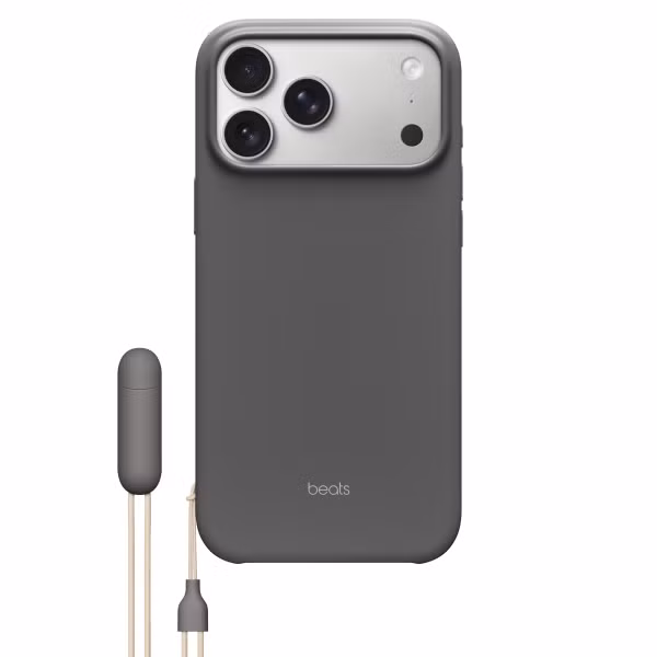 Beats Kickstand-Hülle mit MagSafe und Kamera-Steuerung Apple iPhone 17 Pro - Granite Gray