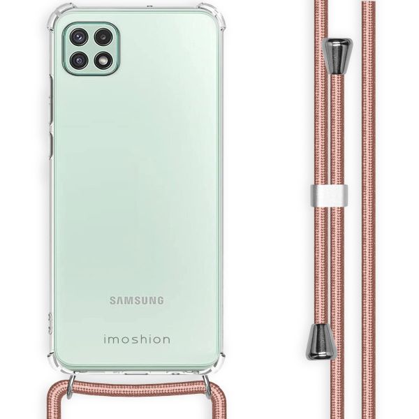 imoshion Backcover mit Band Samsung Galaxy A22 (5G) - Rosé gold