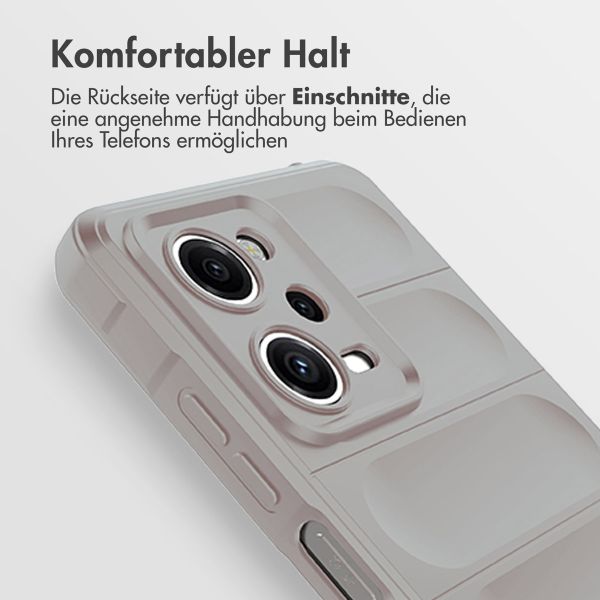 imoshion EasyGrip Backcover für das Xiaomi Redmi Note 12 Pro - Grau