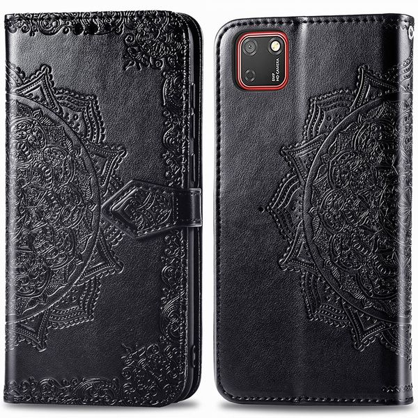 imoshion Mandala Klapphülle Huawei Y5p - Schwarz