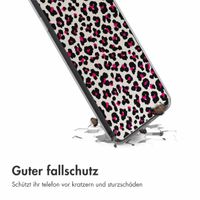 imoshion Design Hülle iPhone SE (2022 / 2020) / 8 / 7 - Leopard Pink