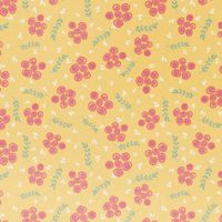 imoshion Design Hülle Samsung Galaxy S24 FE - Sunny Yellow Petite Flowers