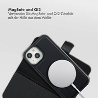 Selencia Olyn Abnehmbare Bookcase mit MagSafe Apple iPhone 15 - Schwarz