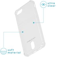 imoshion Soft Case Back Cover mit Kartenfach iPhone SE (2022 / 2020) / 8 /7