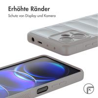 imoshion EasyGrip Backcover für das Xiaomi Redmi Note 12 Pro Plus - Grau